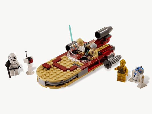 8092 Luke's Landspeeder missing figs