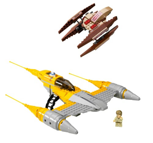 7660 Naboo N-1 Starfighter and Vulture Droid - missing vulture droid , no anakin