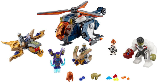 76144 Avengers Hulk Helicopter Rescue no figs