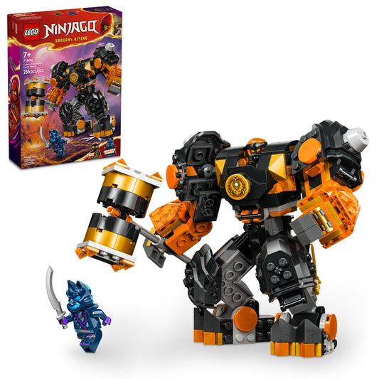 71806 Cole's Elemental Earth Mech missinf wolf mask fig