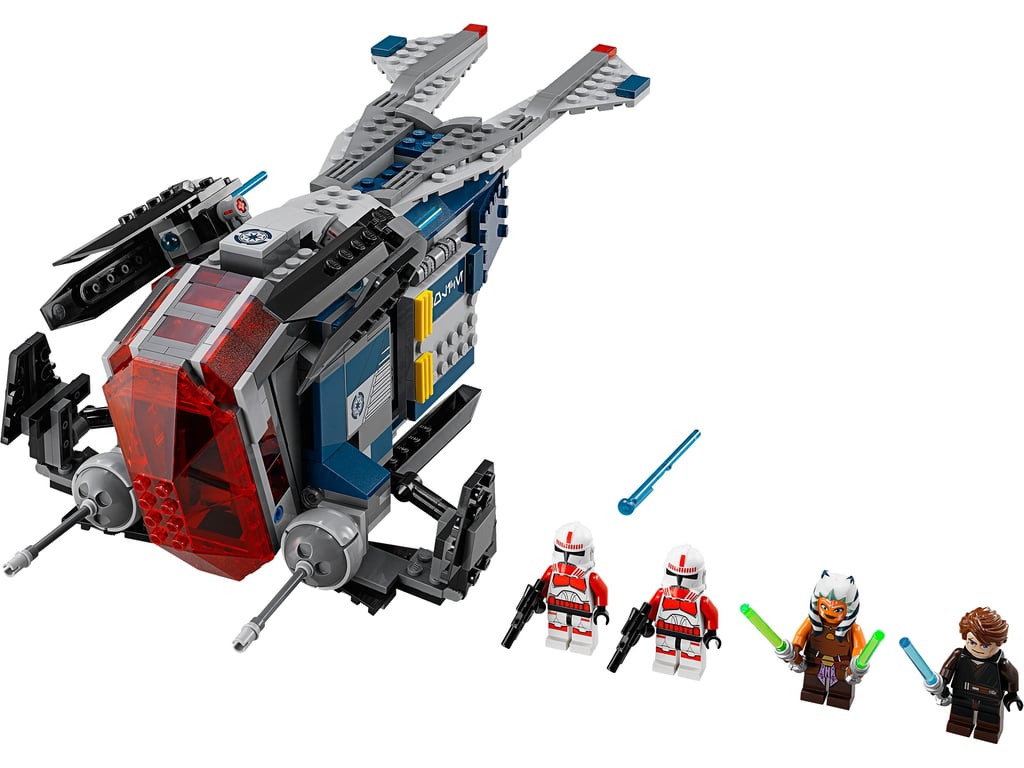 75046 Coruscant Police Gunship clone troopers only