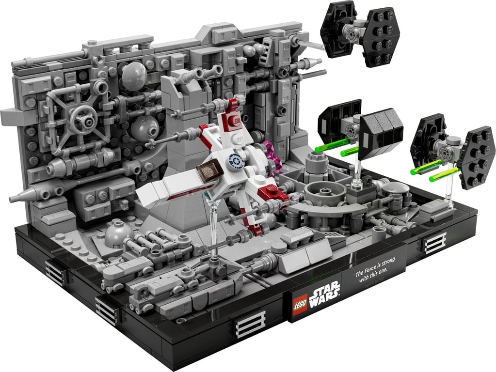 75329 Death Star Trench Run Diorama