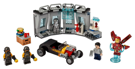 76167 Iron Man Armory missing Iron man mk2 armor