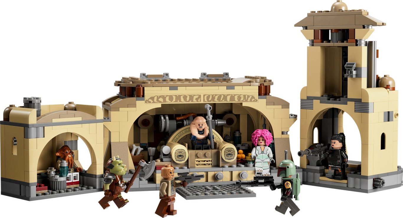 75326 Boba Fett's Throne Room missing all figs