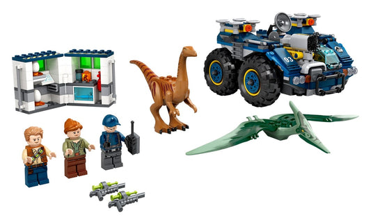 75940 Gallimimus and Pteranodon Breakout just 2 figs and car