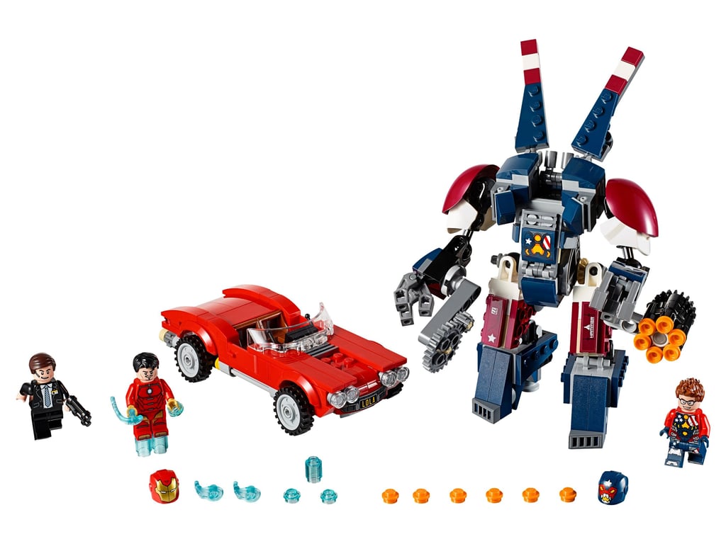 76077 Iron Man: Detroit Steel Strikes missing figs