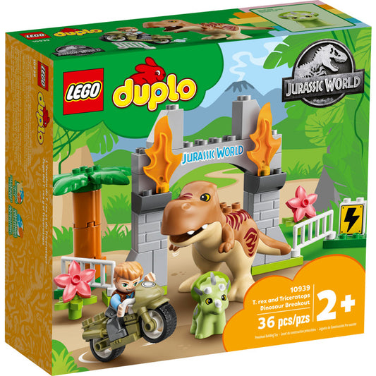 10939 T. rex and Triceratops Dinosaur Breakout Trex only