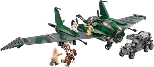 7683 Fight on the Flying Wing no figs