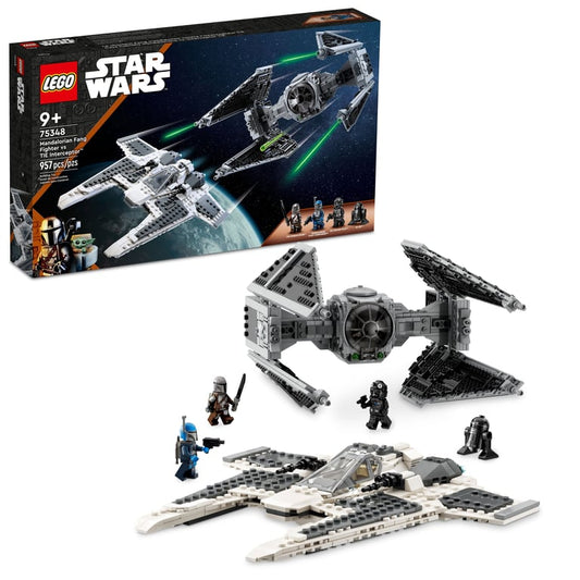 75348 Mandalorian Fang Fighter vs TIE Interceptor fang fighter only