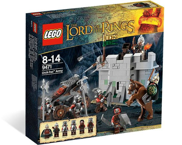 9471 Uruk-hai Army missing minifigs