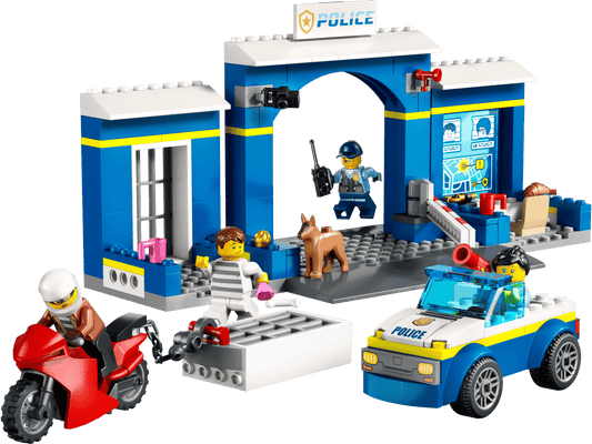 60370 Police Station Chase missing motorcycle