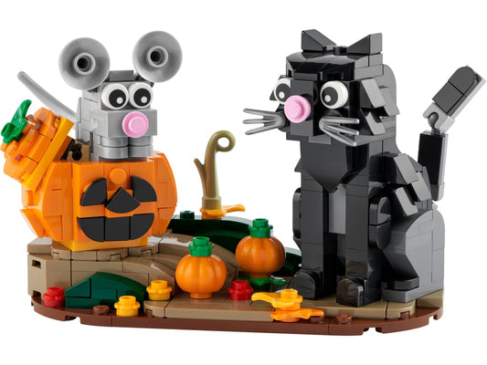 40570 Halloween Cat & Mouse