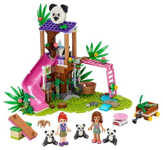 41422 Panda Jungle Tree House no figs
