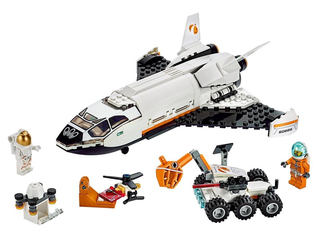 60226 Mars Research Shuttle missing rover and fig
