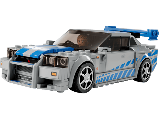 76917 2 Fast 2 Furious Nissan Skyline GT-R (R34)- missing pieces