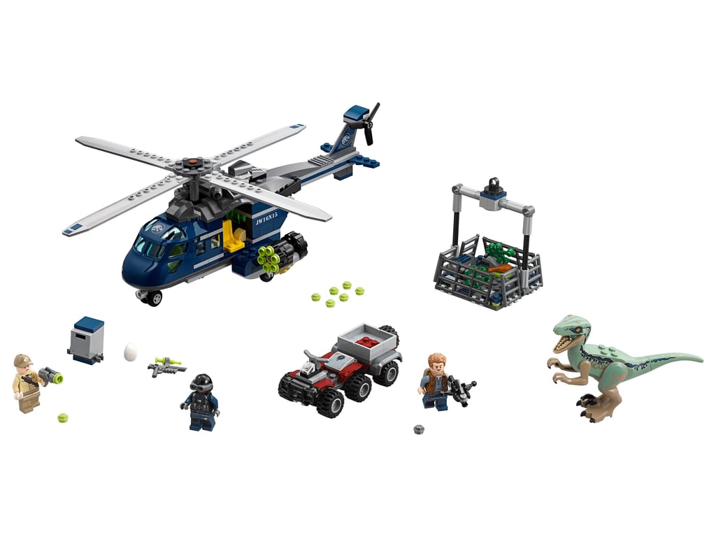 75928 Blue's Helicopter Pursuit missing figs and dinos