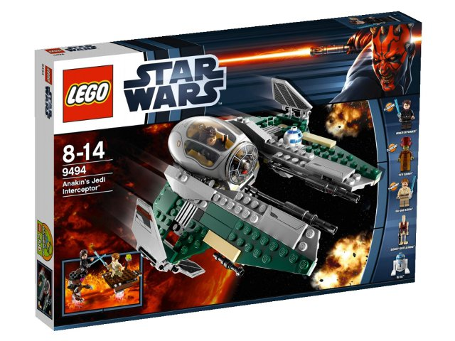 9494 Anakin's Jedi Interceptor no figs