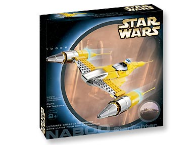 10026 Naboo Starfighter - UCS missing pieces, stickers