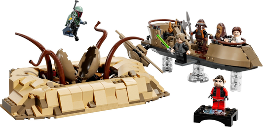 75396 Desert Skiff & Sarlacc Pit chewi and bobba only