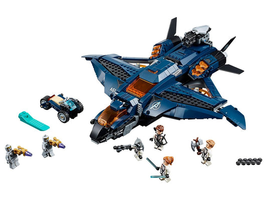 76126 Avengers Ultimate Quinjet no figs