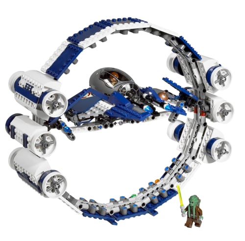 7661 Jedi Starfighter with Hyperdrive Booster Ring