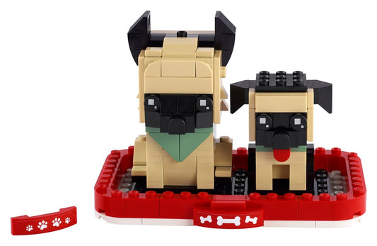 40440 German Shepherd & Puppy