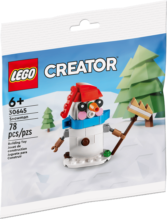 30645 Snowman polybag