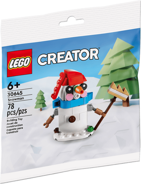 30645 Snowman polybag