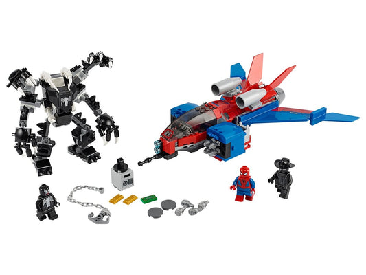 76150 Spiderjet vs. Venom Mech jet only no figs