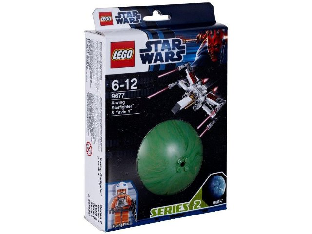 9677 X-wing Starfighter & Yavin 4