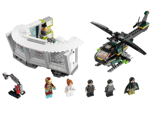 76007 Iron Man: Malibu Mansion Attack mansion only
