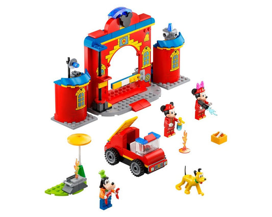 10776 Mickey & Friends Fire Truck & Station