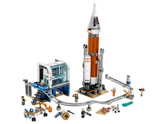 60228 Deep Space Rocket and Launch Control no figs