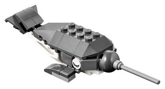 40239 Monthly Mini Model Build Set - 2017 01 January, Narwhal polybag