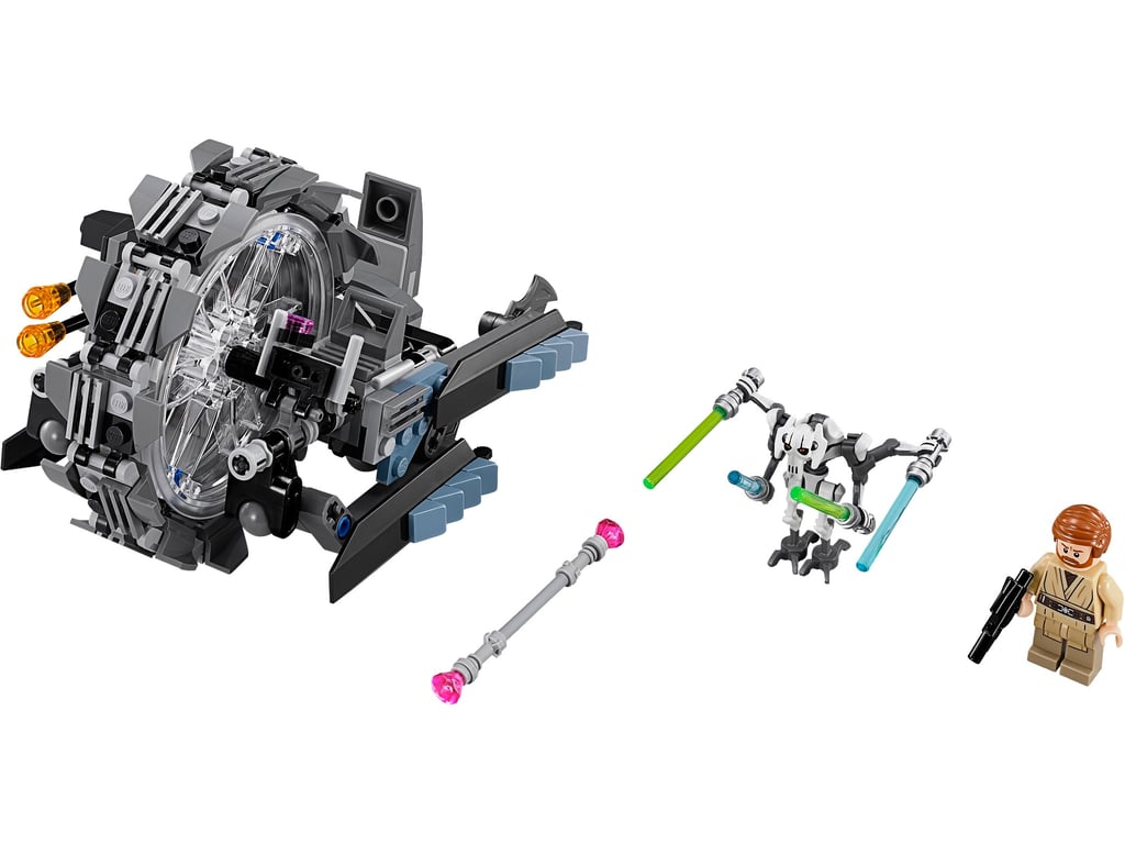 75040 General Grievous' Wheel Bike missing obiwan