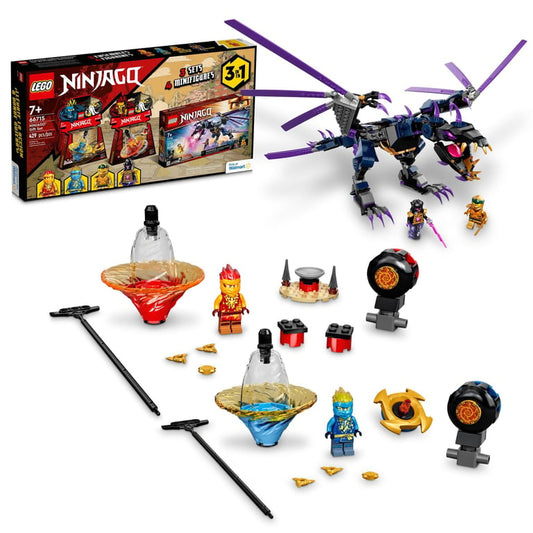 66715 NINJAGO Bundle Pack, 3 in 1 (Sets 70688, 70690, and 71742) - NINJAGO Gift Set