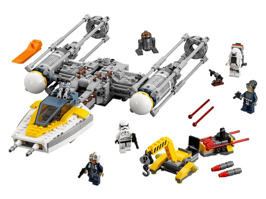 75172 Y-Wing Starfighter missing figs