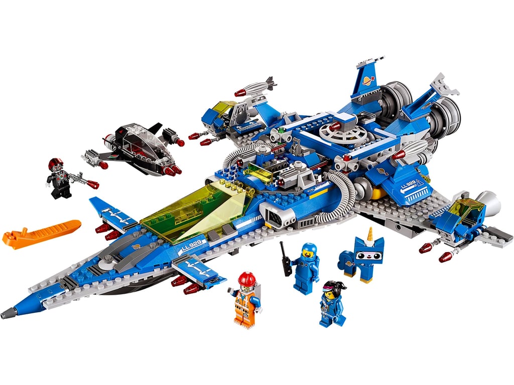 70816 Benny's Spaceship, Spaceship, SPACESHIP! Wildstyle and mini robos only