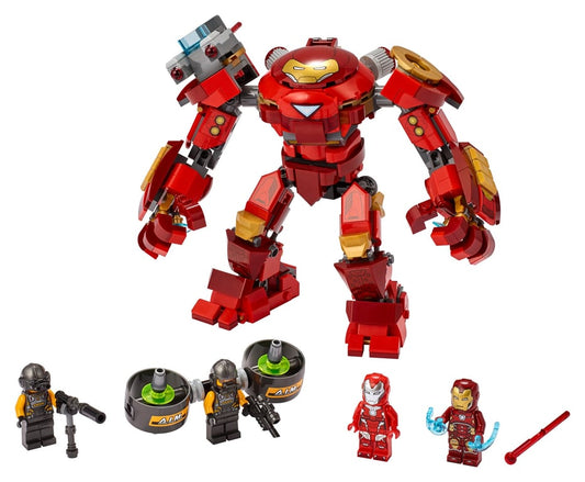 76164 Iron Man Hulkbuster versus A.I.M. Agent