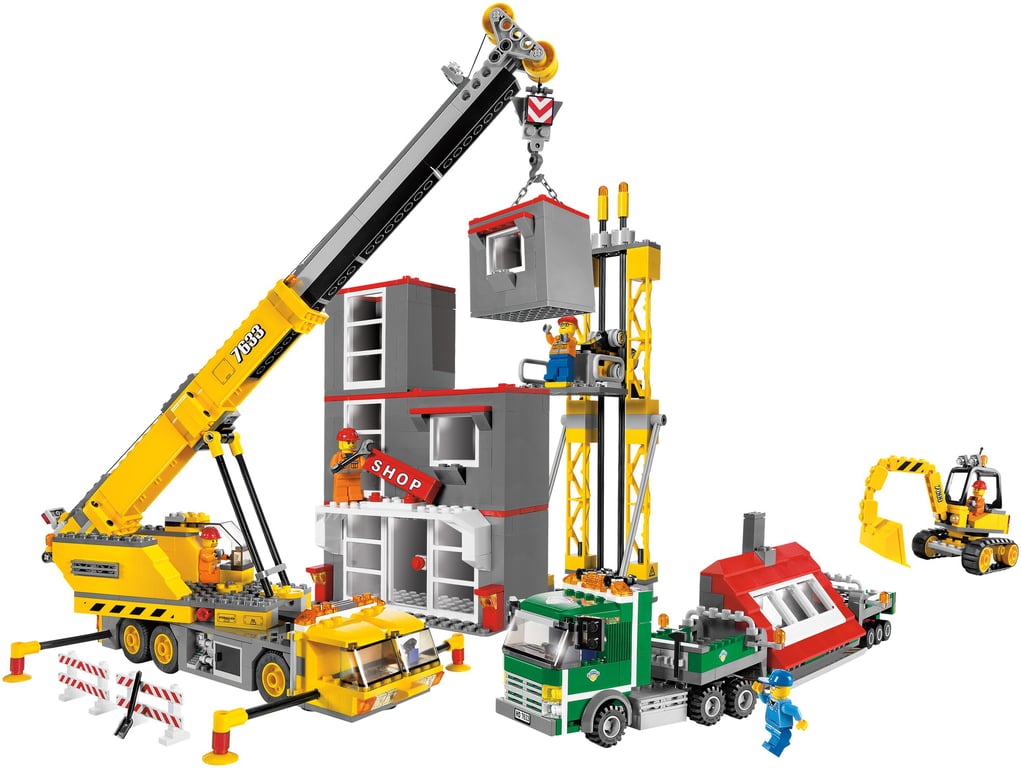 7633 Construction Site - crane only