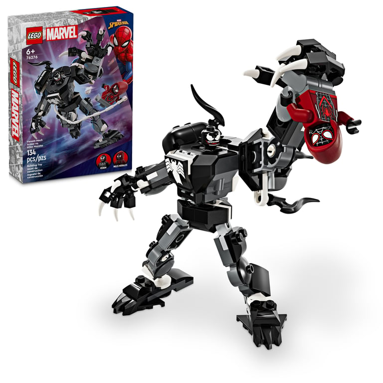 76276 Venom Mech Armor vs. Miles Morales