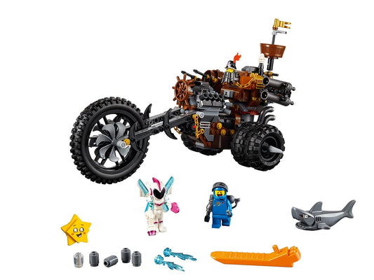 70834 MetalBeard's Heavy Metal Motor Trike! missing figs