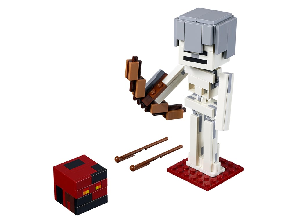 21150 Minecraft Skeleton BigFig with Magma Cube