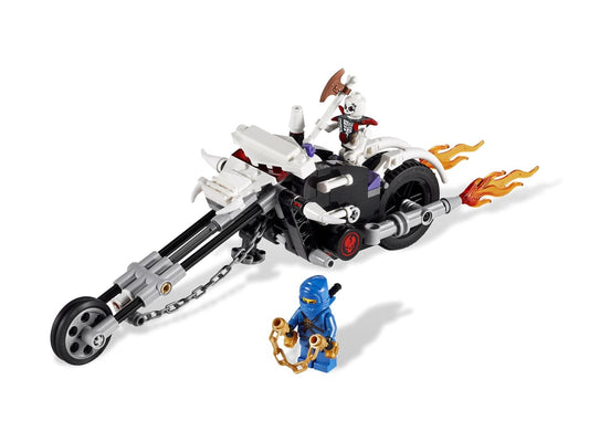 2259 Skull Motorbike no figs